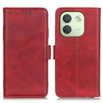 For Xiaomi Redmi Note 17 Pro Max 5G Case Stand Cowhide Texture PU Leather Phone Cover