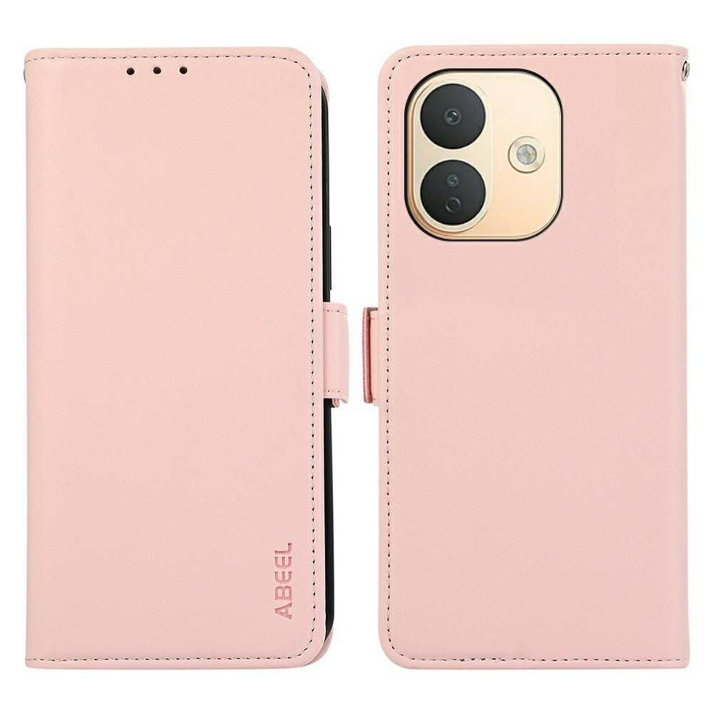 ABEEL For Xiaomi Redmi Note 17 Pro 5G Case Leather Phone Cover with RFID Blocking Wallet