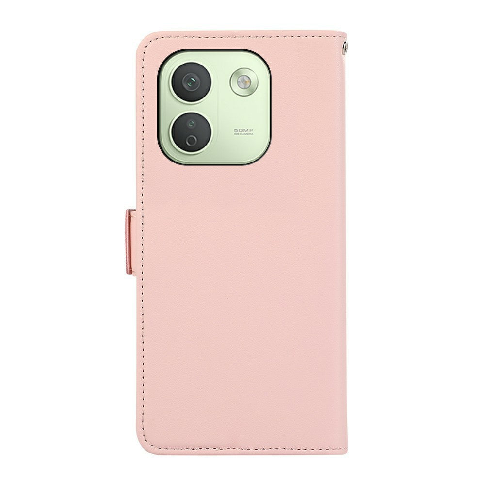 ABEEL For Xiaomi Redmi Note 17 Pro Max 5G Case Leather Phone Cover with RFID Blocking Wallet