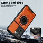 Xiaomi Redmi Note 17 Pro Max 5G Magnetiskt Skal Ringhållare Vikbart Stöd TPU PC mobilskal med Kameralinsreglage
