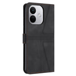 Phone Case for Xiaomi Redmi Note 17 Pro 5G / Note 17 Pro+ 5G / Note 17 Pro Max 5G , Triangle Imprinted Anti-Scratch PU Leather Wallet Cover