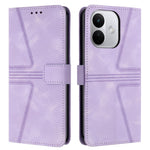 Phone Case for Xiaomi Redmi Note 17 Pro 5G / Note 17 Pro+ 5G / Note 17 Pro Max 5G , Triangle Imprinted Anti-Scratch PU Leather Wallet Cover