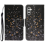 Samsung Galaxy S26 FE-skal Mönstertryck Skyddande Läder Folio mobilskal med Handledsrem