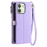 For Xiaomi Redmi Note 17 Pro Max 5G  /  17 Pro 5G Case TPU + PU Leather Wallet Phone Cover with Wrist Strap