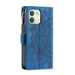 Xiaomi Redmi Note 17 Pro Max 5G / 17 Pro 5G Plånboksfodral Mandala Blommönster PU-läder mobilskal med Handledsrem
