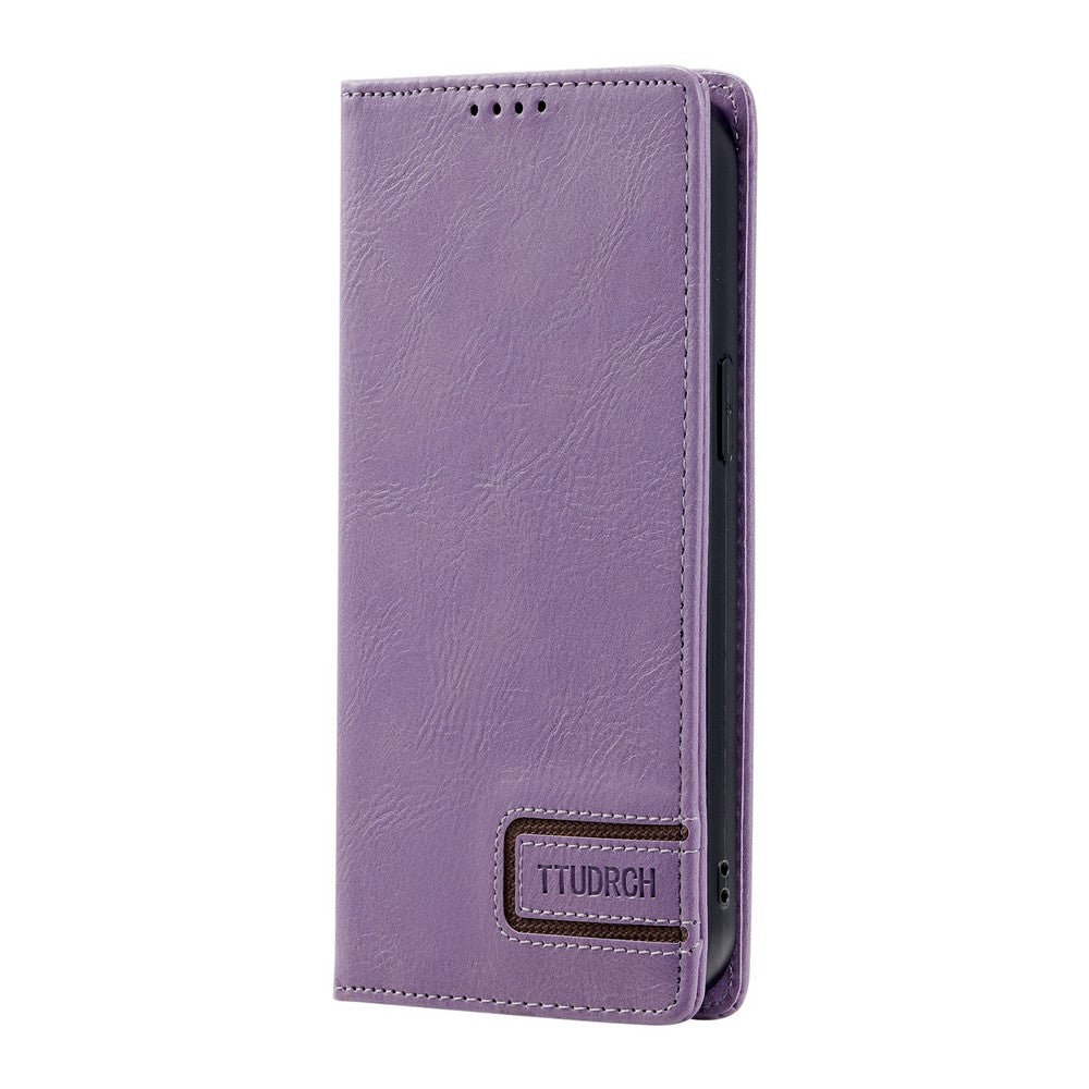 TTUDRCH Style 007 For Xiaomi Redmi Note 17 Pro Max 5G  /  17 Pro 5G Leather Case RFID Blocking Wallet Stand Phone Cover
