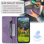 TTUDRCH Style 007 For Xiaomi Redmi Note 17 Pro Max 5G  /  17 Pro 5G Leather Case RFID Blocking Wallet Stand Phone Cover