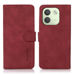 KHAZNEH-cover til Xiaomi Redmi Note 17 Pro Max 5G / 17 Pro+ 5G, ridsefast PU-læder, pung-etui med stativ