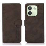 KHAZNEH-cover til Xiaomi Redmi Note 17 Pro Max 5G / 17 Pro+ 5G, ridsefast PU-læder, pung-etui med stativ