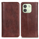 For Xiaomi Redmi Note 17 Pro Max 5G  /  17 Pro+ 5G Stand Case Split Leather Litchi Texture Wallet Phone Cover