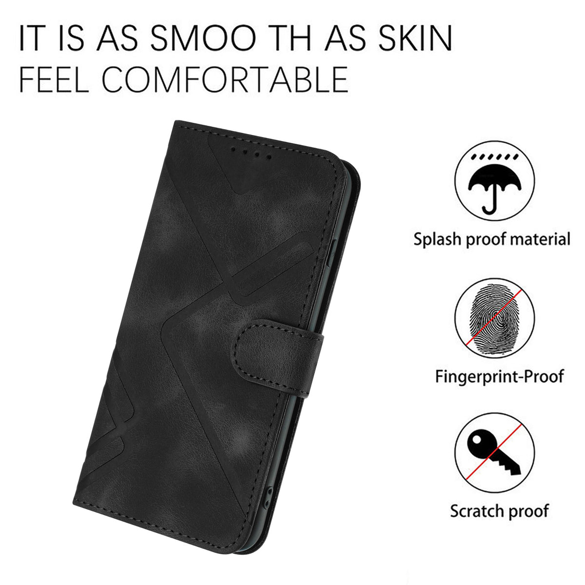 Xiaomi Redmi Note 17 5G (Global) / Xiaomi Redmi Note 17 (Indien/Kina) 5G / Xiaomi Redmi Note 17 4G (Global) PU-lædermobil-etui med tryk og rem
