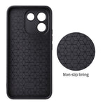 Xiaomi Redmi Note 17 Pro+ 5G / Note 17 Pro Max 5G / Poco X8 Power 5G-skal, kolfiberstruktur, läderbelagt TPU PC-mobilskal med metallring för magnetiskt bilfäste