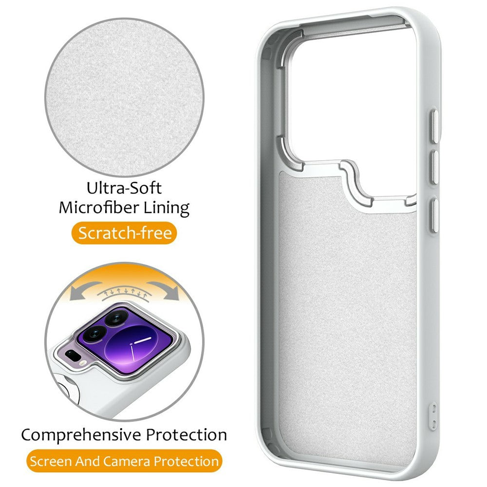 For Xiaomi 17 Pro Max Magnetic Case Rotating Ring Kickstand TPU + PC Back Cover