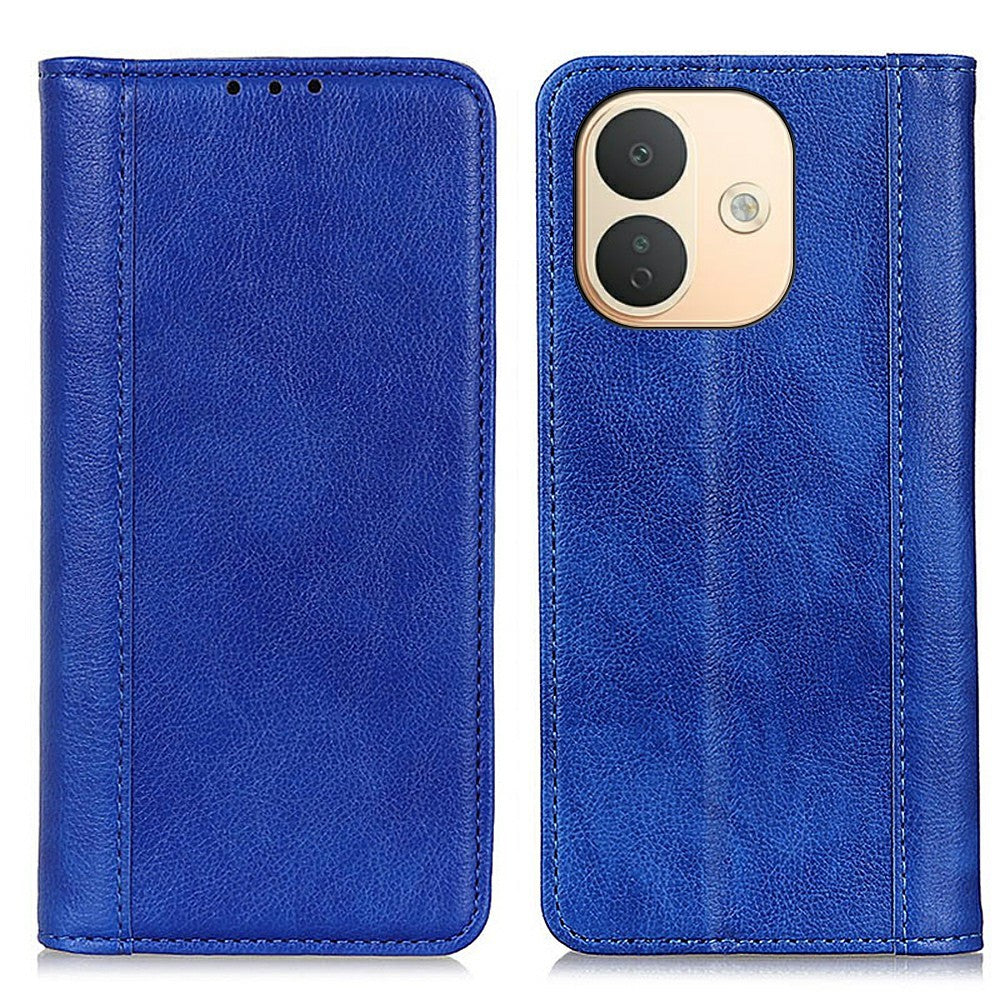 For Xiaomi Redmi Note 17 Pro 5G Stand Case Split Leather Litchi Texture Wallet Phone Cover