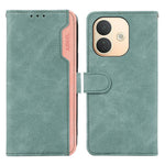 ABEEL For Xiaomi Redmi Note 17 Pro 5G Case Color Splicing Leather Flip Phone Cover RFID Blocking