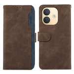 ABEEL For Xiaomi Redmi Note 17 Pro 5G Case Color Splicing Leather Flip Phone Cover RFID Blocking