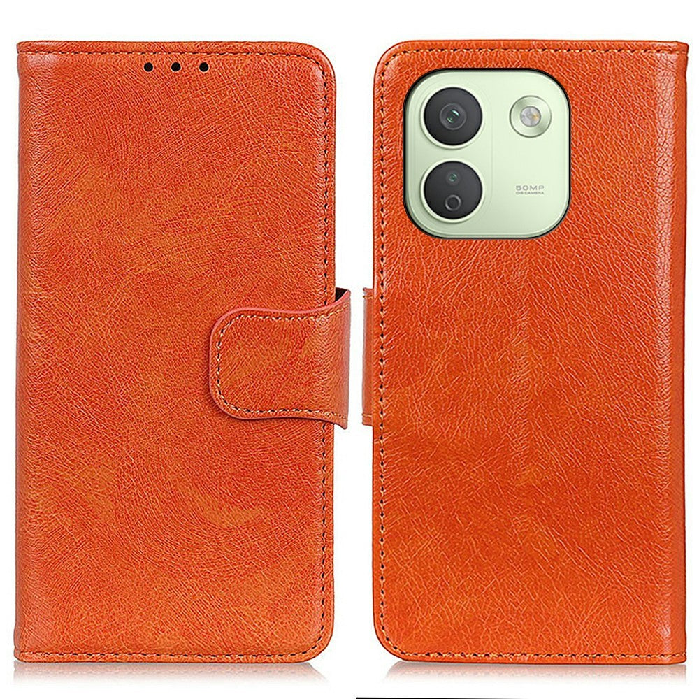 For Xiaomi Redmi Note 17 Pro Max 5G Case Nappa Texture Split Leather Wallet Phone Cover
