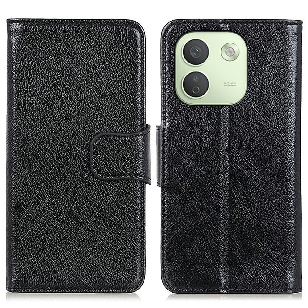 For Xiaomi Redmi Note 17 Pro Max 5G Case Nappa Texture Split Leather Wallet Phone Cover