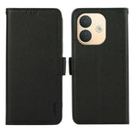 ABEEL For Xiaomi Redmi Note 17 Pro 5G Case Litchi Texture Leather RFID Blocking Phone Cover