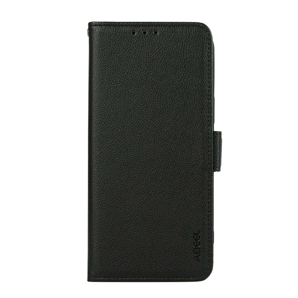 ABEEL For Xiaomi Redmi Note 17 Pro 5G Case Litchi Texture Leather RFID Blocking Phone Cover