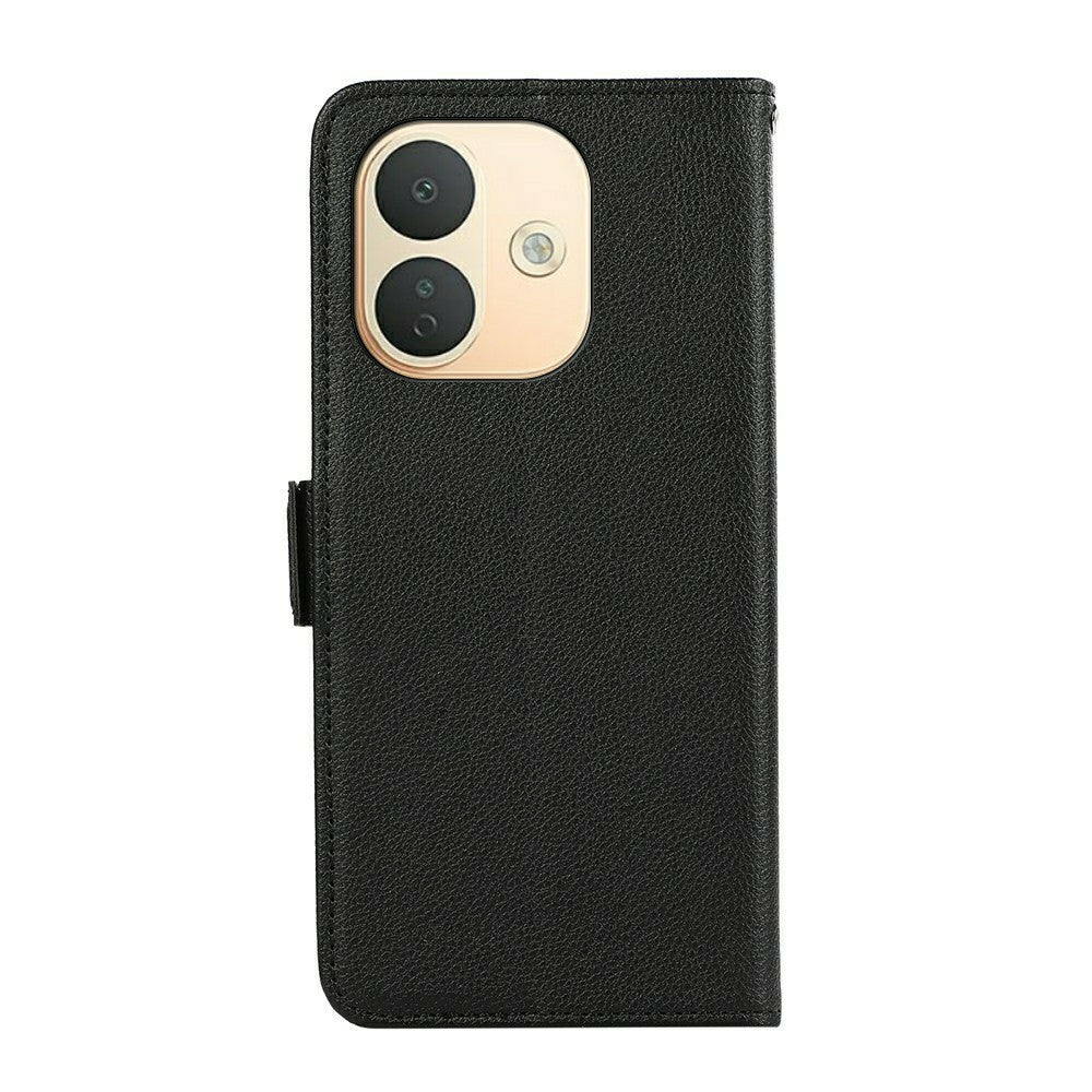 ABEEL For Xiaomi Redmi Note 17 Pro 5G Case Litchi Texture Leather RFID Blocking Phone Cover