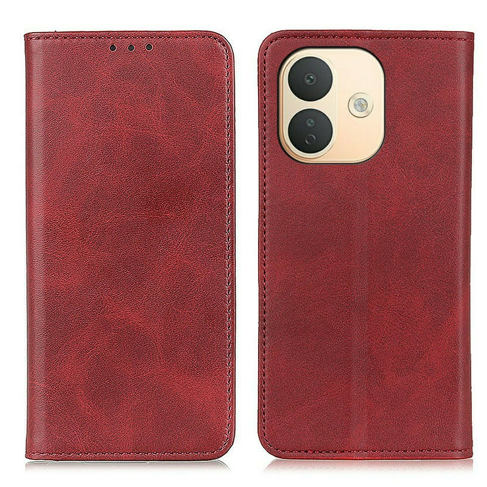 For Xiaomi Redmi Note 17 Pro 5G Case Cowhide Texture Split Leather Flip Wallet Phone Cover