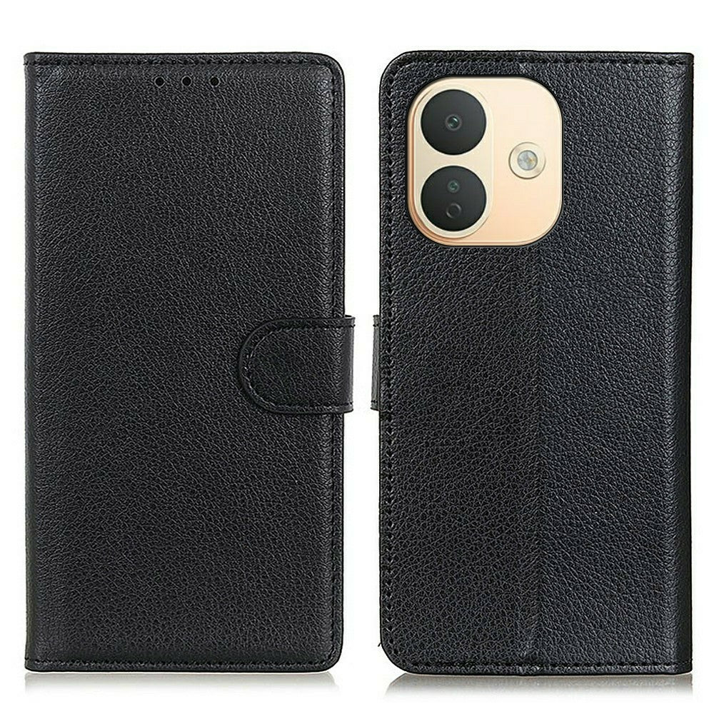 For Xiaomi Redmi Note 17 Pro 5G Wallet Case PU Leather Phone Cover Litchi Texture