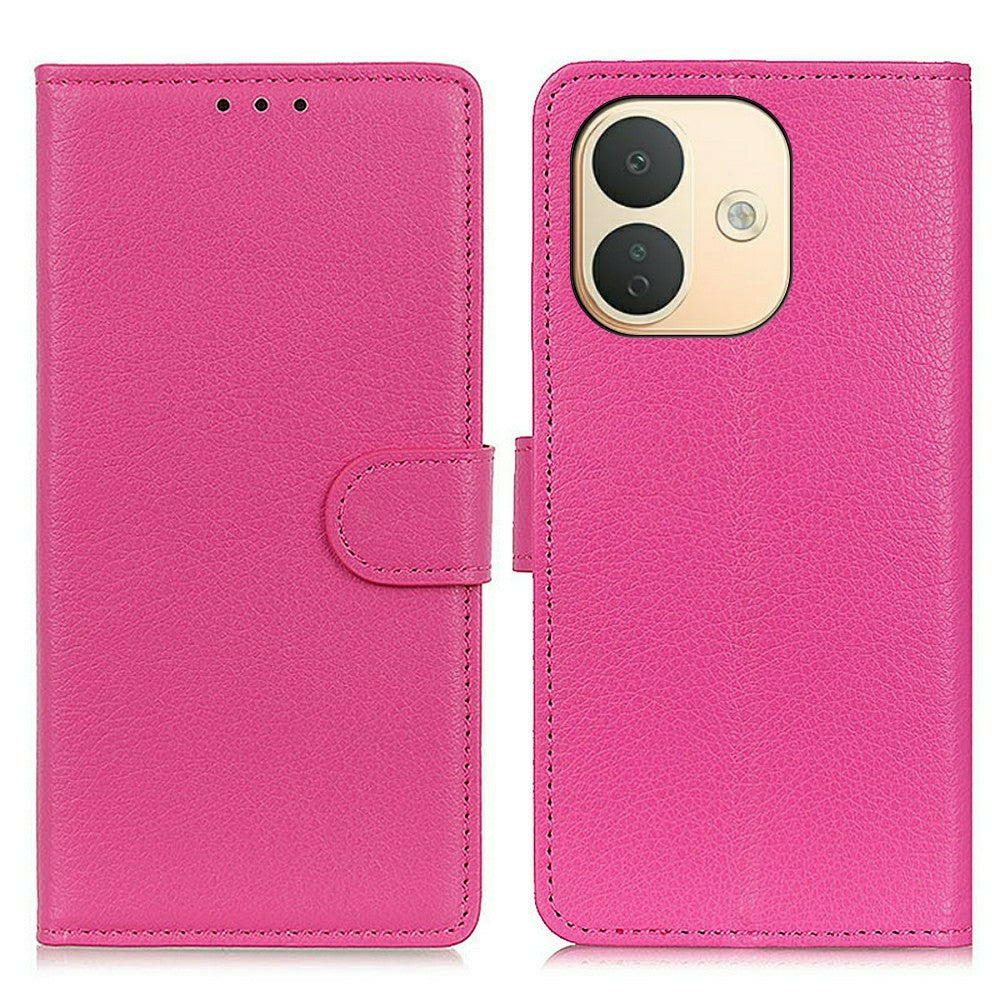 For Xiaomi Redmi Note 17 Pro 5G Wallet Case PU Leather Phone Cover Litchi Texture