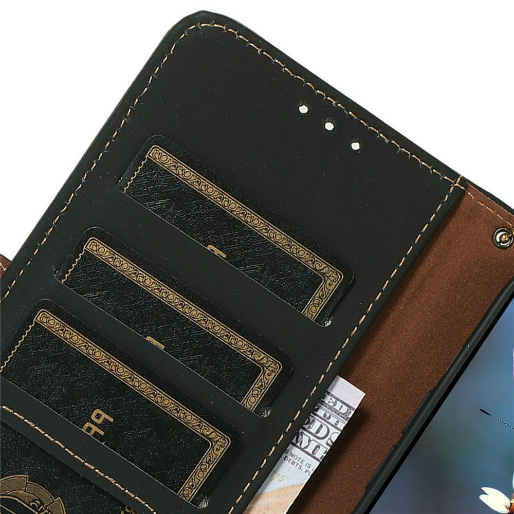 Xiaomi Redmi Note 17 Pro 5G Plånboksfodral Fallskyddande mobilfodral i Äkta Koläder RFID-blockerande