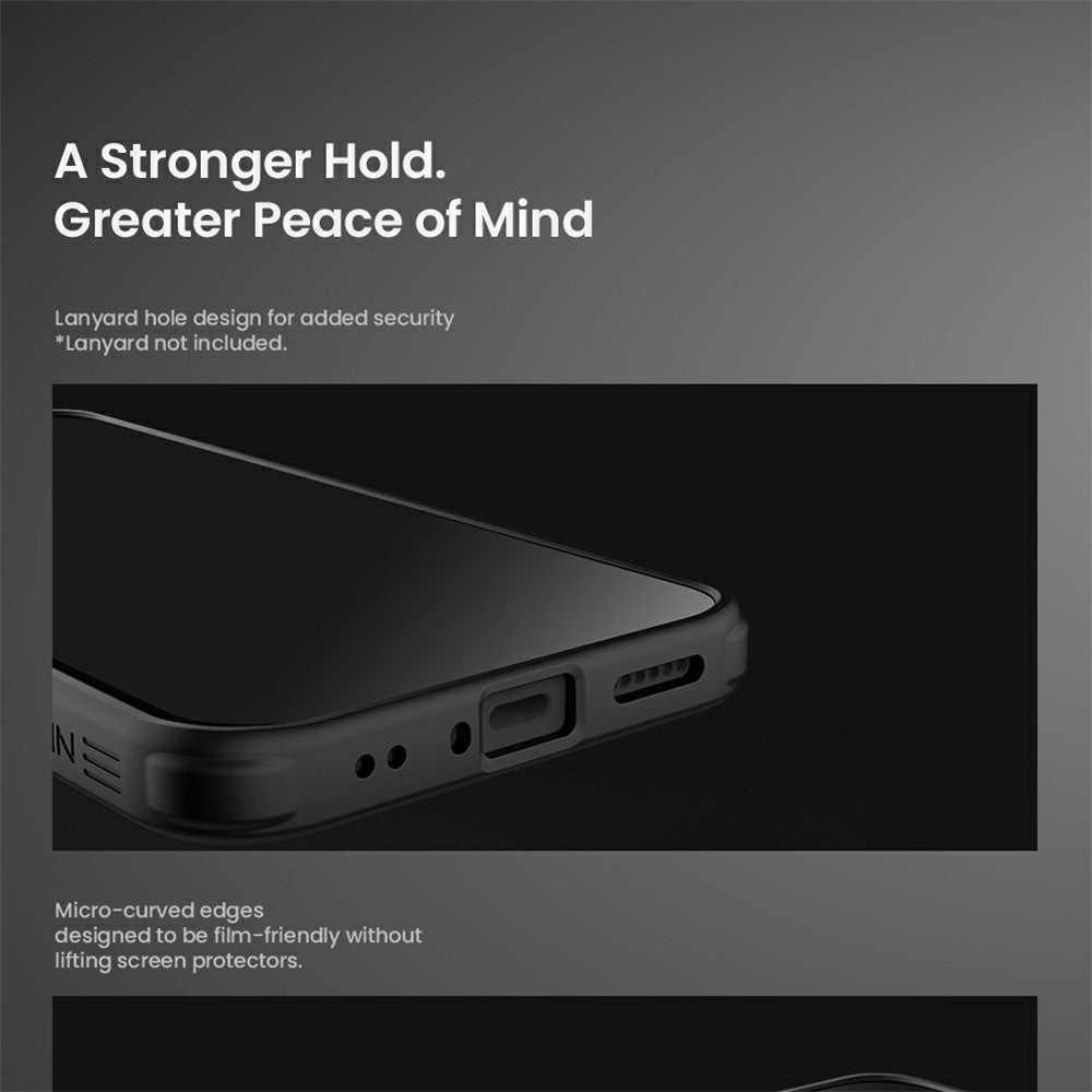 NILLKIN Camshield Pro Series för Xiaomi Redmi Note 17 Pro 5G-skal PC + TPU-mobilskydd med kamerareglage