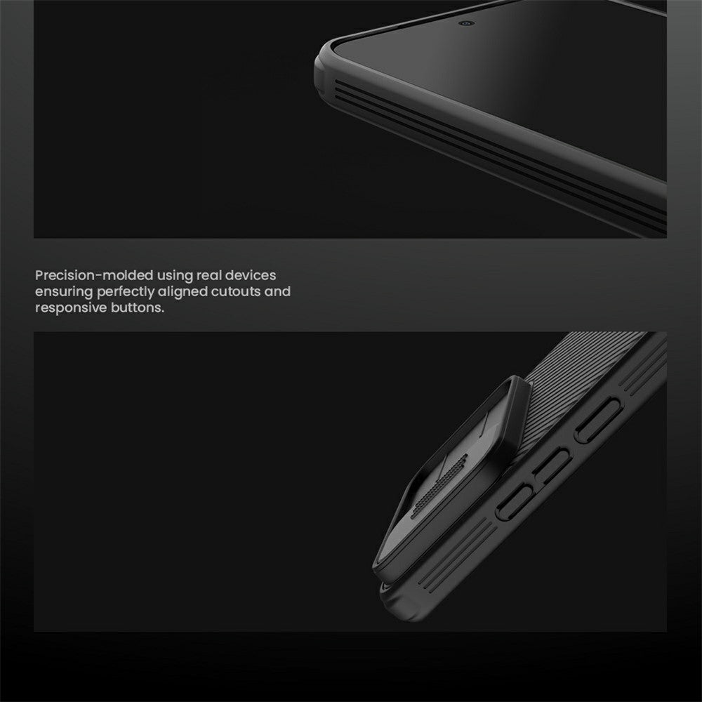 NILLKIN Camshield Pro Series för Xiaomi Redmi Note 17 Pro 5G-skal PC + TPU-mobilskydd med kamerareglage