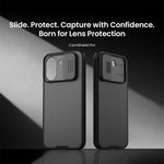 NILLKIN Camshield Pro Series för Xiaomi Redmi Note 17 Pro 5G-skal PC + TPU-mobilskydd med kamerareglage