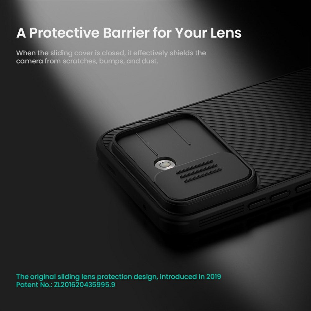 NILLKIN Camshield Pro Series för Xiaomi Redmi Note 17 Pro 5G-skal PC + TPU-mobilskydd med kamerareglage