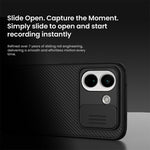 NILLKIN Camshield Pro Series för Xiaomi Redmi Note 17 Pro 5G-skal PC + TPU-mobilskydd med kamerareglage