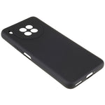 For Huawei nova 8i Liquid Silicone Texture Arc Edge Phone Case 2.0mm Thick Soft TPU Camera Protection Shockproof Cover