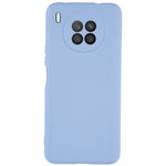 For Huawei nova 8i Liquid Silicone Texture Arc Edge Phone Case 2.0mm Thick Soft TPU Camera Protection Shockproof Cover