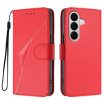 Samsung Galaxy S26 / Galaxy S27-skal Triangelformat läderfodral med snodd