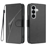 Samsung Galaxy S26 / Galaxy S27-skal Triangelformat läderfodral med snodd