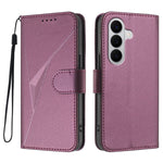 Samsung Galaxy S26 / Galaxy S27-skal Triangelformat läderfodral med snodd