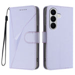 Samsung Galaxy S26 / Galaxy S27-skal Triangelformat läderfodral med snodd