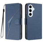 Samsung Galaxy S25 FE / Galaxy S26 FE-skal Triangelformat läderfodral med snodd