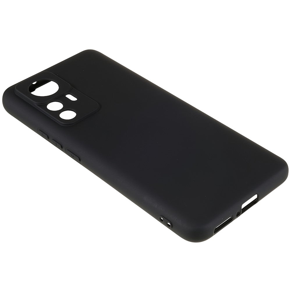 For Xiaomi 12T 5G / Redmi K50 Ultra 5G Soft TPU Arc Edge 2.0mm Thick Protective Cover Liquid Silicone Texture Camera Protection Phone Case