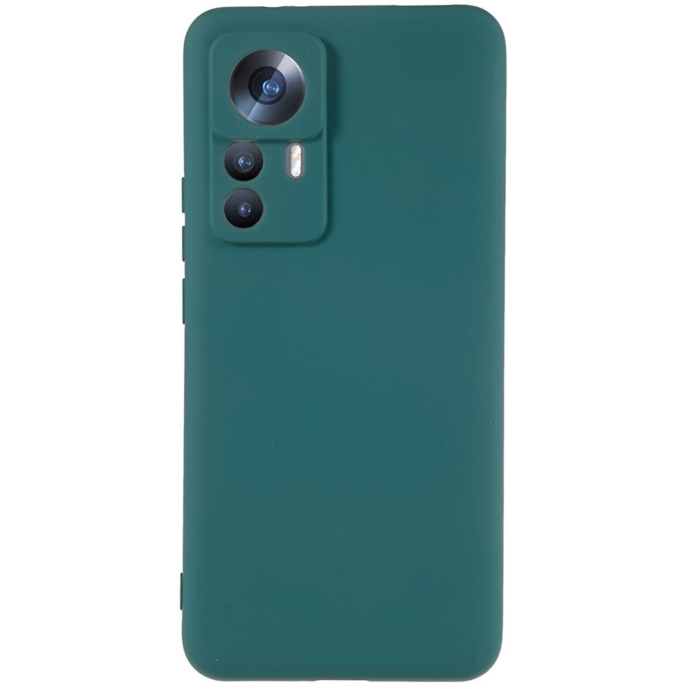 For Xiaomi 12T 5G / Redmi K50 Ultra 5G Soft TPU Arc Edge 2.0mm Thick Protective Cover Liquid Silicone Texture Camera Protection Phone Case