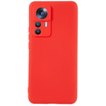 For Xiaomi 12T 5G / Redmi K50 Ultra 5G Soft TPU Arc Edge 2.0mm Thick Protective Cover Liquid Silicone Texture Camera Protection Phone Case