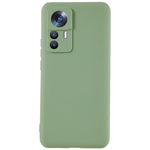For Xiaomi 12T 5G / Redmi K50 Ultra 5G Soft TPU Arc Edge 2.0mm Thick Protective Cover Liquid Silicone Texture Camera Protection Phone Case