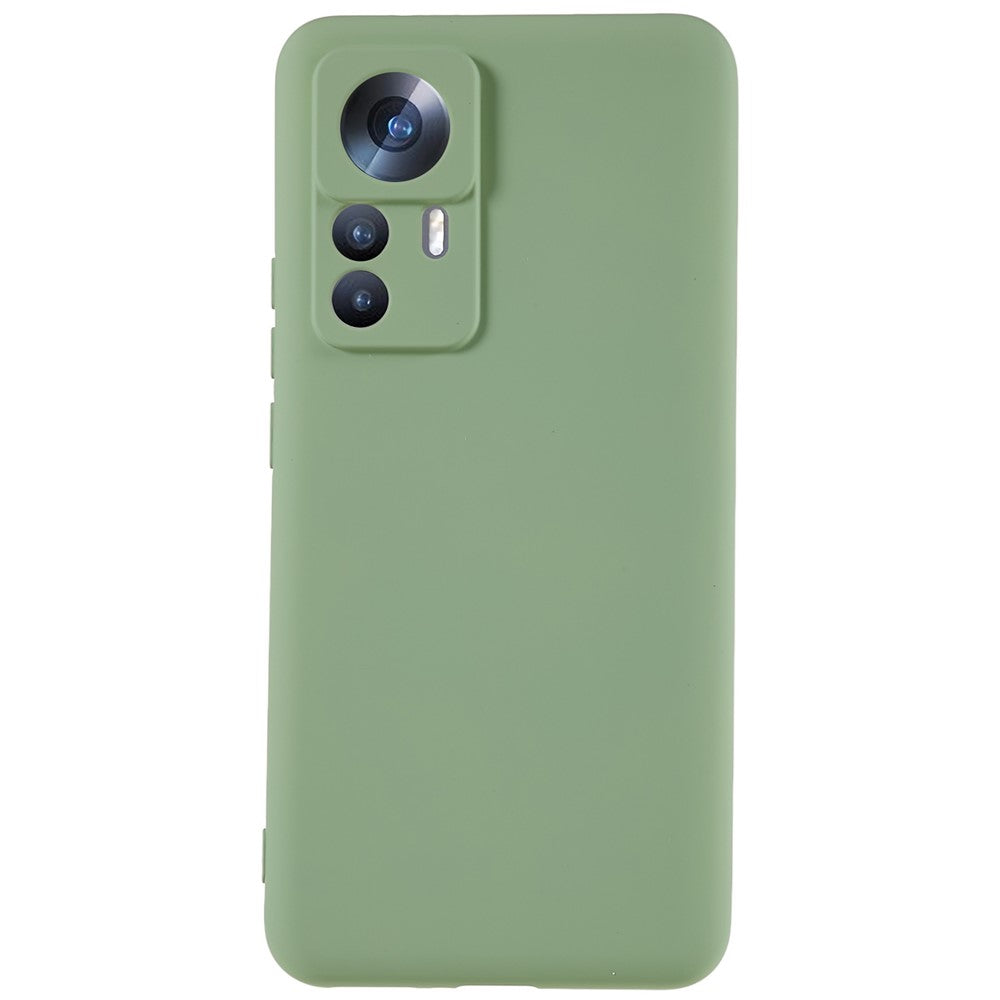 For Xiaomi 12T 5G / Redmi K50 Ultra 5G Soft TPU Arc Edge 2.0mm Thick Protective Cover Liquid Silicone Texture Camera Protection Phone Case