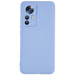 For Xiaomi 12T 5G / Redmi K50 Ultra 5G Soft TPU Arc Edge 2.0mm Thick Protective Cover Liquid Silicone Texture Camera Protection Phone Case