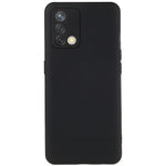 For Oppo A74 4G Flexible TPU Arc Edge Shockproof Phone Case 2.0mm Thick Liquid Silicone Texture Anti-Slip Back Cover