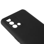 For Oppo A74 4G Flexible TPU Arc Edge Shockproof Phone Case 2.0mm Thick Liquid Silicone Texture Anti-Slip Back Cover