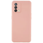 For Oppo A74 4G Flexible TPU Arc Edge Shockproof Phone Case 2.0mm Thick Liquid Silicone Texture Anti-Slip Back Cover